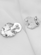 Зажим для кардигана «Перья», белый в серебре - Фото 8