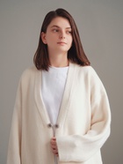 Зажим для кардигана «Овал», в рамке, серый в чернёном серебре - Фото 2