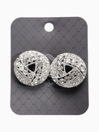 Зажим для кардигана «Бермуды», цвет белый в серебре - Фото 9