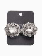 Зажим для кардигана «Акцент», цвет белый в серебре - Фото 9