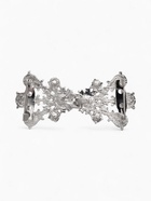 Зажим для кардигана «Барокко», цвет серый в серебре - Фото 2