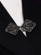 Зажим для кардигана «Пики», цвет чёрный в чернёном серебре - Фото 5