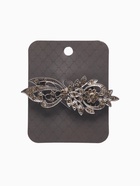 Зажим для кардигана «Асимметрия», цвет серый в сером металле 4984795