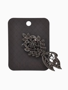 Зажим для кардигана «Асимметрия», цвет серый в сером металле - Фото 6