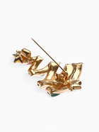 Брошь новогодняя «Ёлка», серпантин, загадай желание, разноцветная в золоте - Фото 4