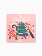 Брошь новогодняя «Ёлка», серпантин, загадай желание, разноцветная в золоте - Фото 6