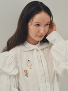 Брошь «Медсестричка», цветная в золоте 5049675 - фото 16838647