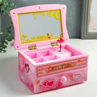 Музыкальная шкатулка «Трюмо девочки», пластик, 20×16×10.5 см - Фото 4