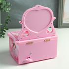 Музыкальная шкатулка «Трюмо девочки», пластик, 20×16×10.5 см - Фото 3