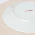 Тарелка керамическая пирожковая Доляна «Моника», d=17,5 см, цвет белый - Фото 6