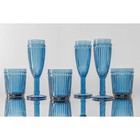 Стакан стеклянный «Босфор», 250 мл, цвет синий - Фото 3