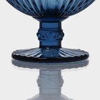 Креманка стеклянная «Босфор», 350 мл, 12×11 см, цвет синий - Фото 2