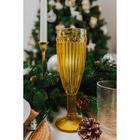 Бокал для шампанского «Босфор», 160 мл, 7×7×20 см, стекло, жёлтый - Фото 8