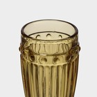 Бокал изстекла для шампанского «Босфор», 160 мл, 7×7×20 см, цвет жёлтый - Фото 4