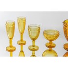 Креманка стеклянная «Босфор», 350 мл, 12×11 см, цвет жёлтый - фото 4599811