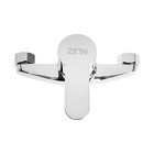 Смеситель для душа ZEIN Z2747, картридж 35 мм, с душевым набором, хром - Фото 2