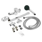 Смеситель для ванны ZEIN Z95350152, картридж керамика 35 мм, с душевым набором, хром - Фото 10