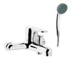 Смеситель для ванны ZEIN Z0152, картридж 35 мм, с душевым набором, хром - Фото 5