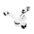 Смеситель для ванны ZEIN Z0152, картридж 35 мм, с душевым набором, хром - Фото 7