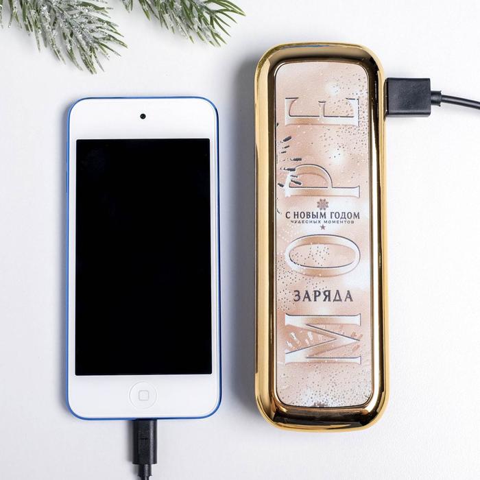 Ежедневник и зарядное устройство (4500 mAh) новогодний «Пусть сбываются мечты» на Новый год, набор - фото 51543658 Ежедневник и зарядное устройство (4500 mAh) новогодний «Пусть сбываются мечты» на Новый год, набор - фото 51543658