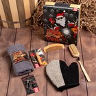 Набор подарочный «Новый год: Самый крутой Санта»‎ полотенце и аксессуары - Фото 2