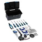 Набор инструментов в ящике ТУНДРА, универсальный, 64 предмета - фото 35922475