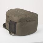 Рюкзак туристический, 35 л, 2 отдела на молниях, наружный карман, 2 боковые сетки, цвет олива - Фото 3