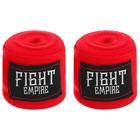Бинт боксёрский эластичный FIGHT EMPIRE 4 м, цвет красный - фото 318385403