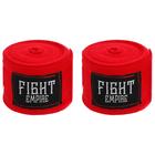 Бинт боксёрский эластичный FIGHT EMPIRE 5 м, цвет красный - фото 318385404