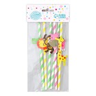 Трубочки для коктейля «Сафари», набор 6 шт. - Фото 3