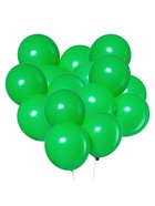 Воздушные шары латексные 12", пастель, 50 шт., зелёные - Фото 2