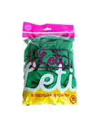 Воздушные шары латексные 12", пастель, 50 шт., зелёные - Фото 3