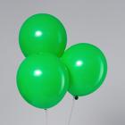 Шар латексный 12", пастель, набор 5 шт., цвет зелёный - фото 9071723