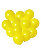 Воздушные шары латексные 12", 5 шт., жёлтые - Фото 3