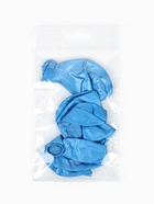 Воздушные шары латексные 12" «Хром», 5 шт., синие - Фото 4