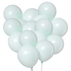 Шары воздушные латексные 12" «Макарун», набор 5 шт., цвет зелёный (комплект 2 шт) - фото 24303673