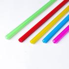 Трубочка для шаров, флагштоков и сахарной ваты, 41 см, d=6 мм, цвета МИКС (в упаковке один цвет) - Фото 2