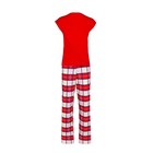 Пижама новогодняя женская KAFTAN "Bear", цвет красный, размер 52-54 - Фото 11