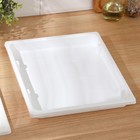 Поднос для заморозки Альтернатива, пластик, 36×31×3.5 см, белый - Фото 2