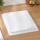 Поднос для заморозки Альтернатива, пластик, 36×31×3.5 см, белый - Фото 3