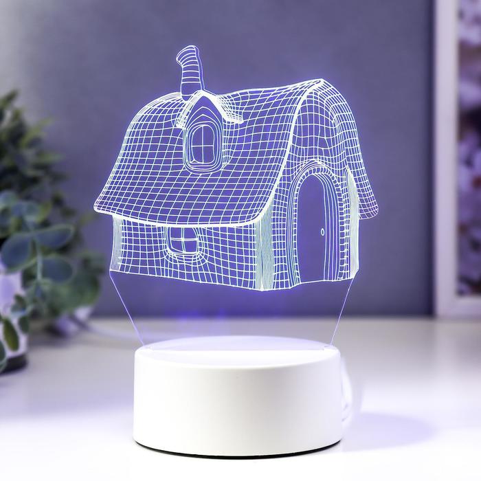 Светильник "Уютный дом" LED RGB от сети RISALUX - фото 1907144665