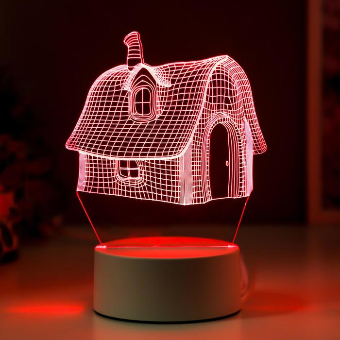 Светильник "Уютный дом" LED RGB от сети RISALUX - фото 1907144667