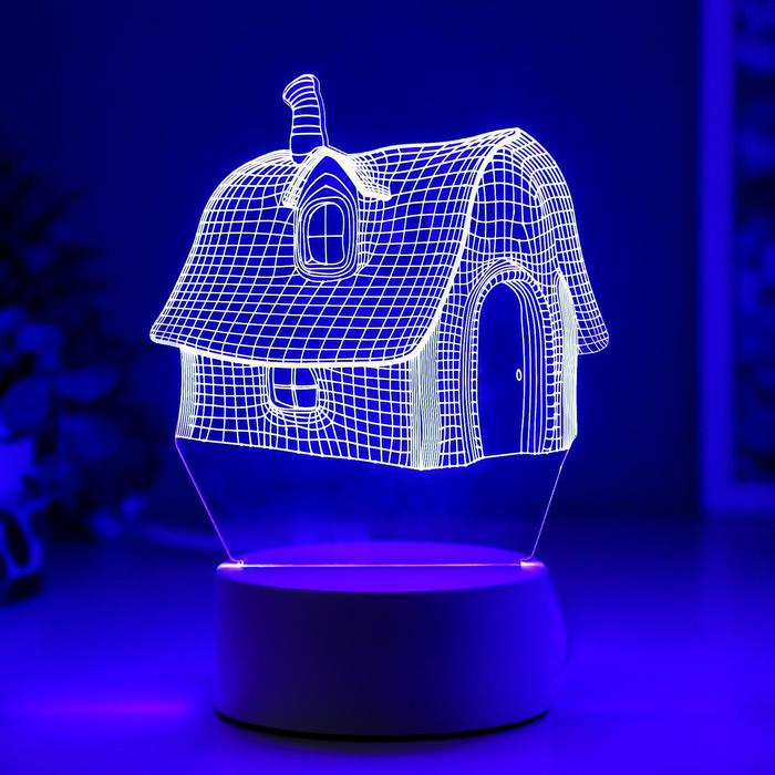 Светильник "Уютный дом" LED RGB от сети RISALUX - фото 1907144668