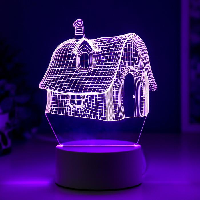 Светильник "Уютный дом" LED RGB от сети RISALUX - фото 1907144669