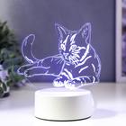 Светильник "Кошечка" LED RGB от сети - фото 318386052