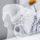 Светильник «Мишка в шапке» LED RGB RISALUX - Фото 6