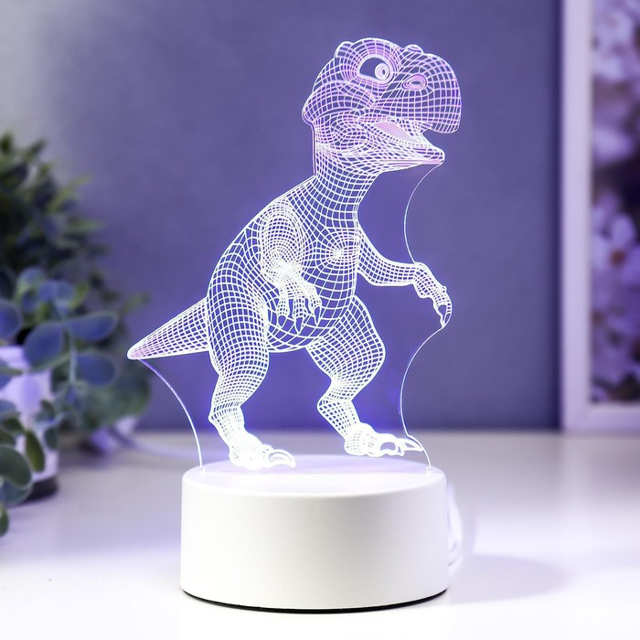 Светильник "Тираннозавр" LED RGB от сети RISALUX - Фото 1