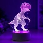 Светильник "Тираннозавр" LED RGB от сети RISALUX - Фото 5