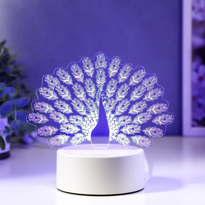 

Светильник "Павлин" LED RGB от сети RISALUX