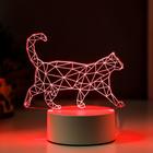 Светильник "Кот стоя" LED RGB от сети RISALUX - Фото 3